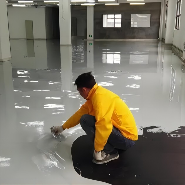 伊春防腐防静电地坪,防腐防静电自流平地坪产品图1
